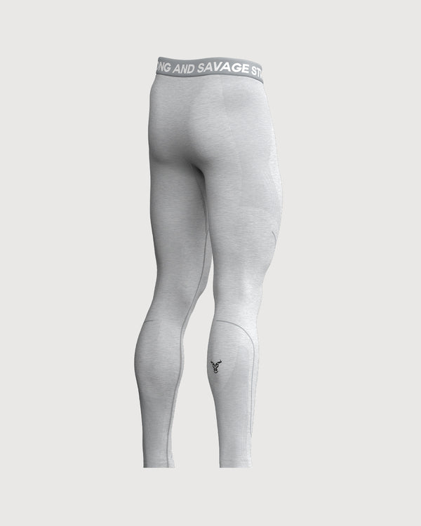 Progress Seamless Leggings  Homme Gris Chiné thumbnail 4