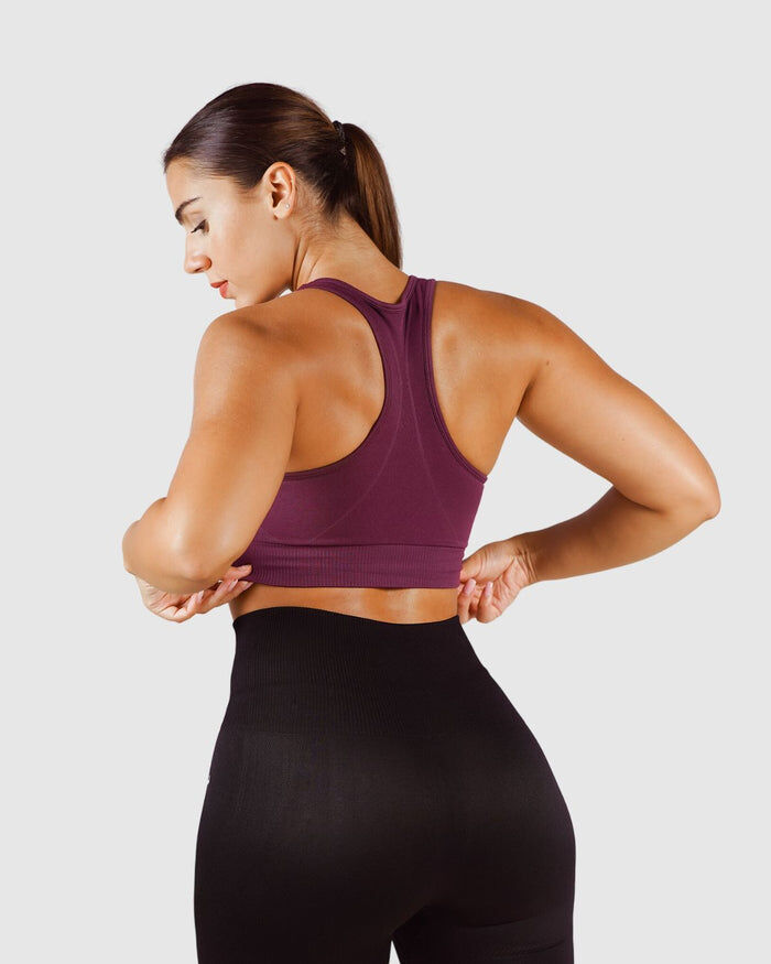 Essential Seamless Brassière Femme Violet