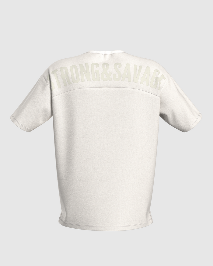 Glory Oversize T-Shirt Femme- Blanc Cassé thumbnail 3