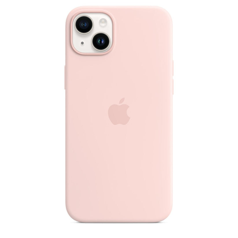 Coque en silicone avec MagSafe pour iPhone 14 Plus