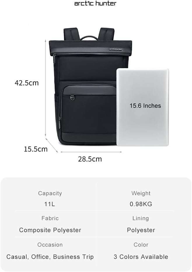 Arctic Hunter sac á dos, PC, randonnée, grande capacité, voyage sac à dos