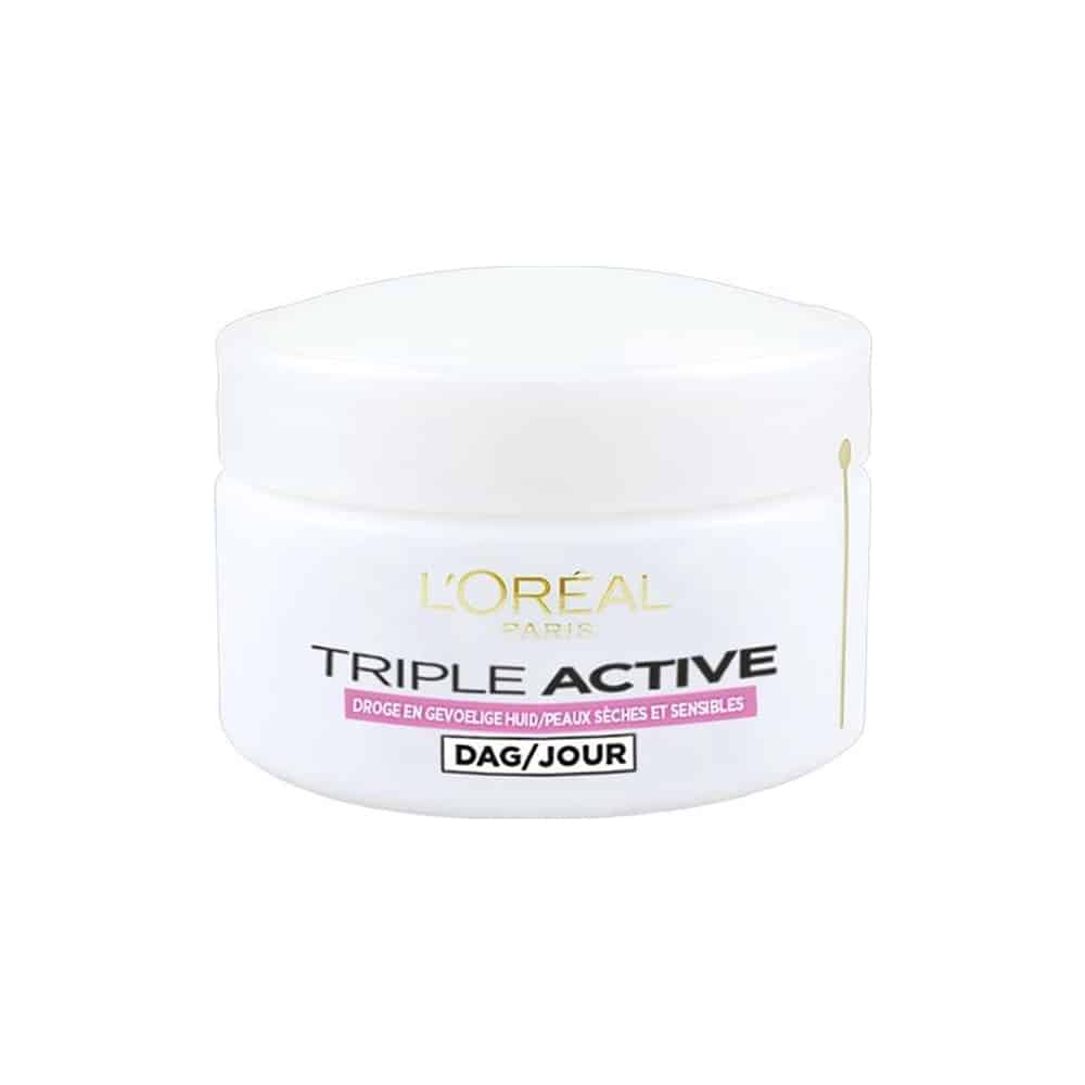 Crème de jour hydratante Triple Active peaux sèches et sensibles - 50ml
