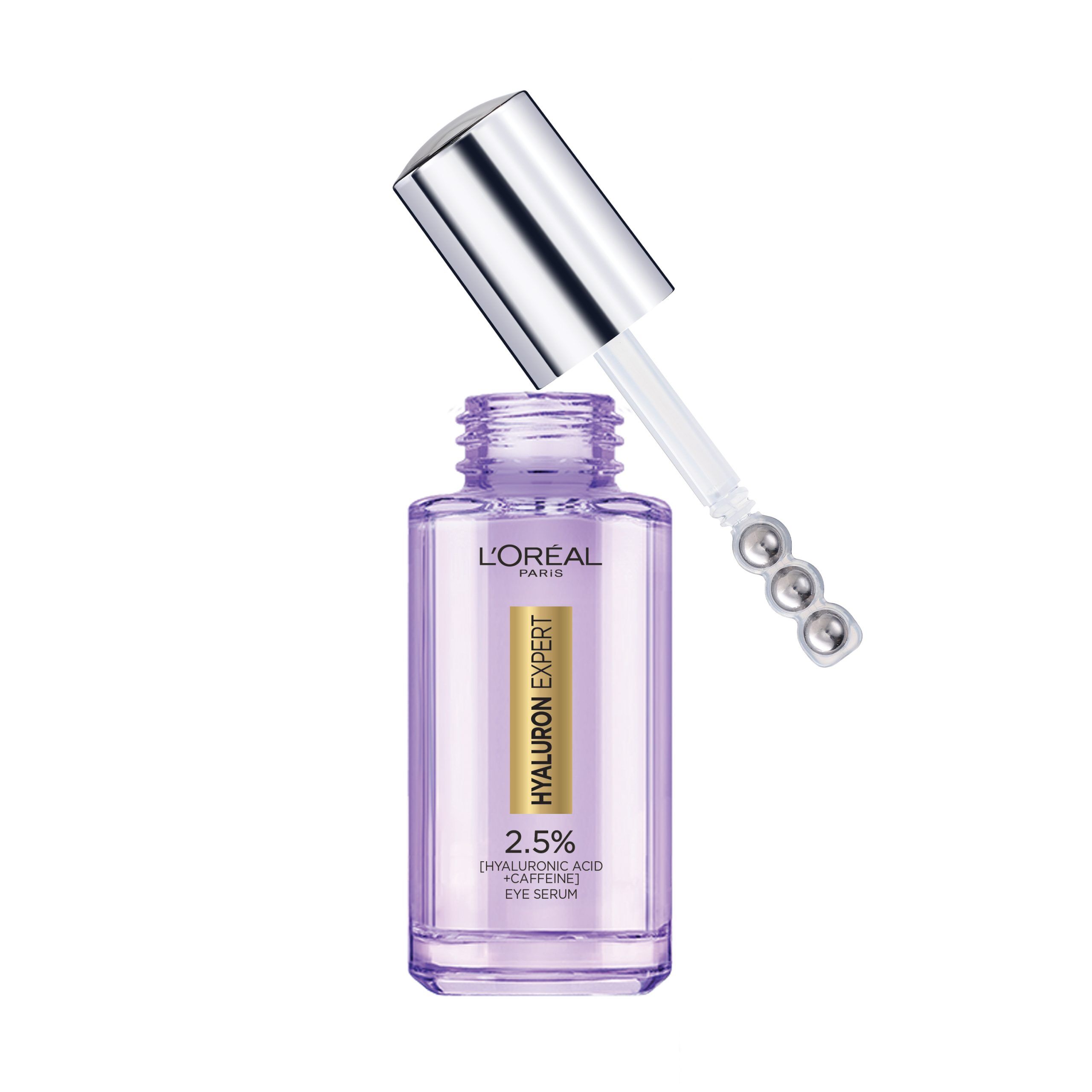 Hyaluron Expert Sérum Contour des Yeux - 2.5% Acide Hyaluronique, Caffeine & Niacinamide - 20ml
