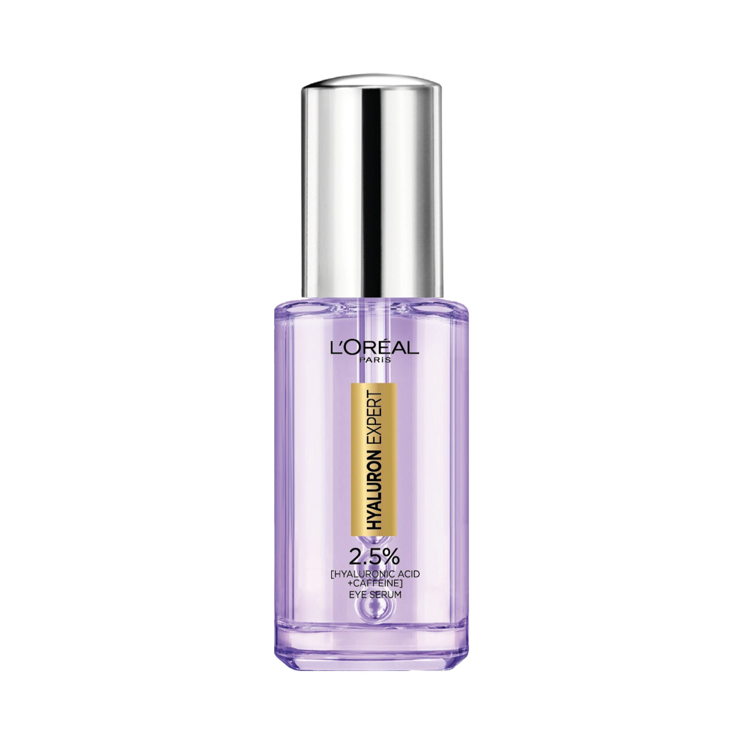 Hyaluron Expert Sérum Contour des Yeux - 2.5% Acide Hyaluronique, Caffeine & Niacinamide - 20ml