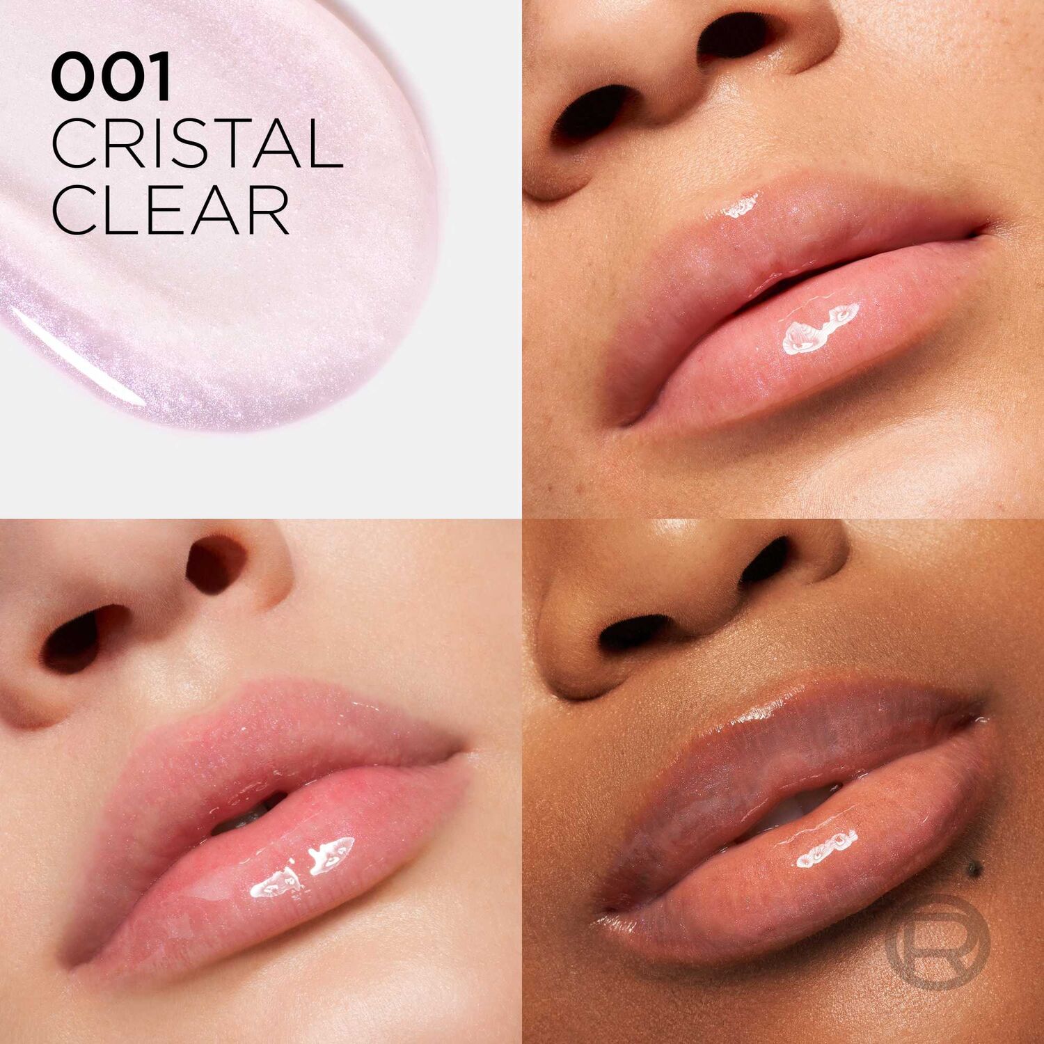 Plump Ambition Huile à Lèvres Repulpante à lAcide Hyaluronique – 101 Cristal Clear