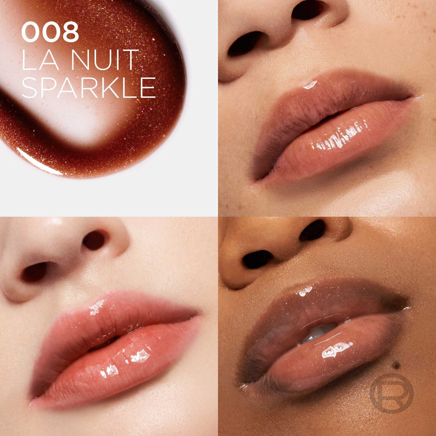 Plump Ambition Huile à Lèvres Repulpant à l'acide Hyaluronique – 510 La Nuit Sparkle