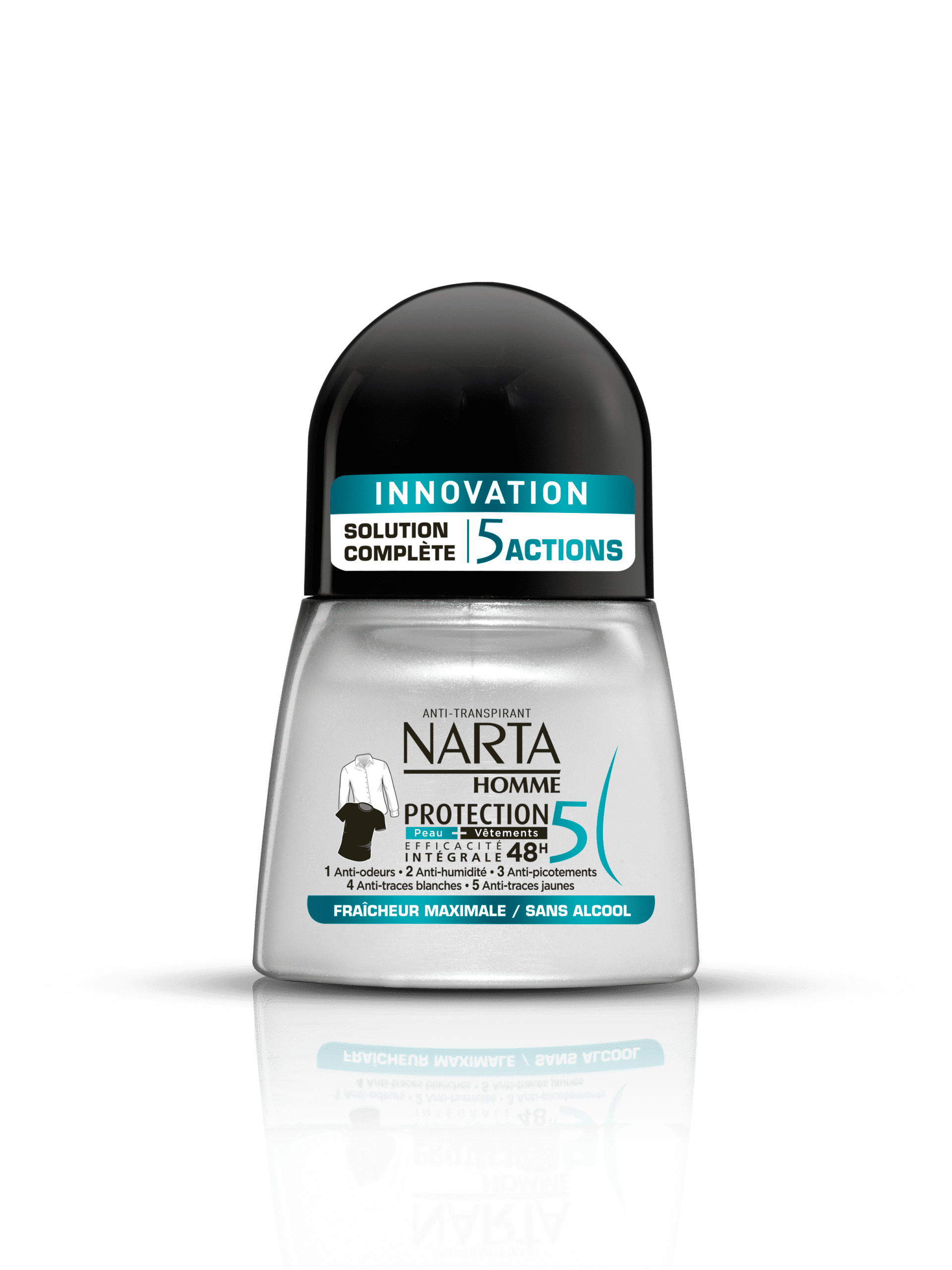 Déodorant Roll On pour Hommes protection 5 en 1 - 50ML