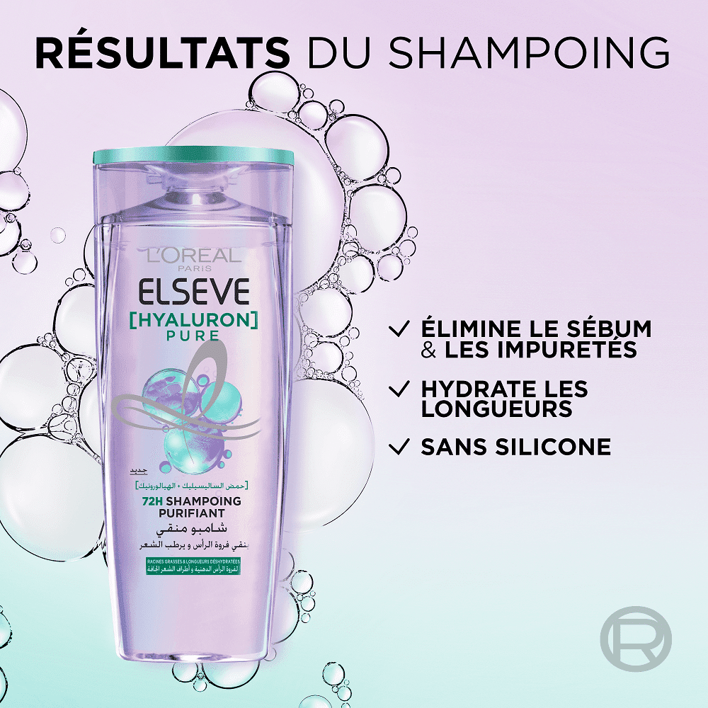 ELSEVE SHAMPOING 600ML HYALURON PURE thumbnail 2