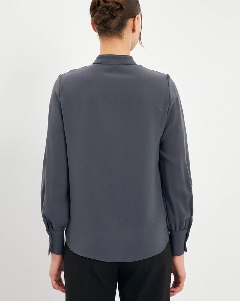 Chemise Boutonnée Détaillée Bow  thumbnail 3