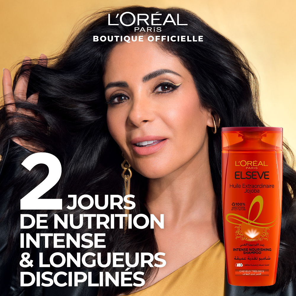 LOréal Elsève - Huile Extraordinaire - Shampooing nutrition cheveux très secs 600ML