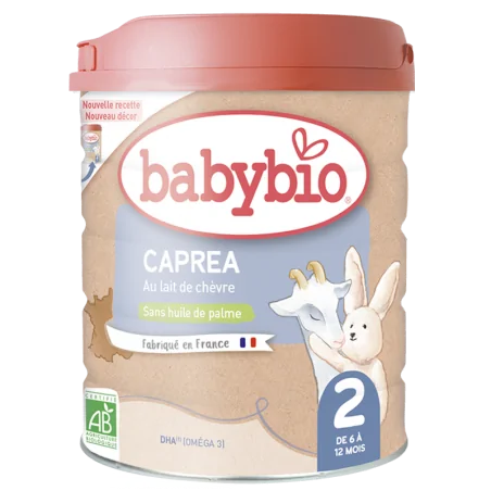 Caprea 2 Croissance au Lait de Chèvre pour les Bébés de 6 à 12 Mois - 800g
