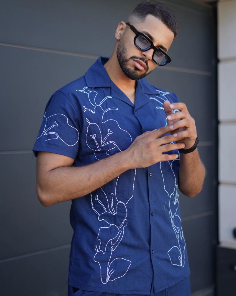 Ensemble Chemise en Lin Unisexe Oversize