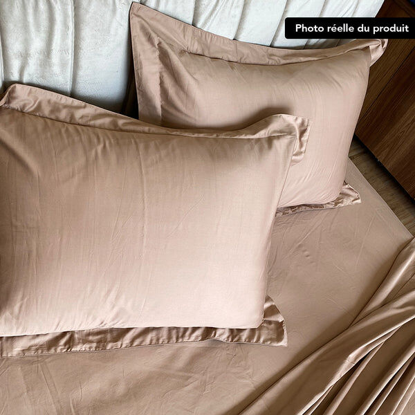 Parure de Lit Coton Satiné 300 Fils - 4 Pièces thumbnail 2