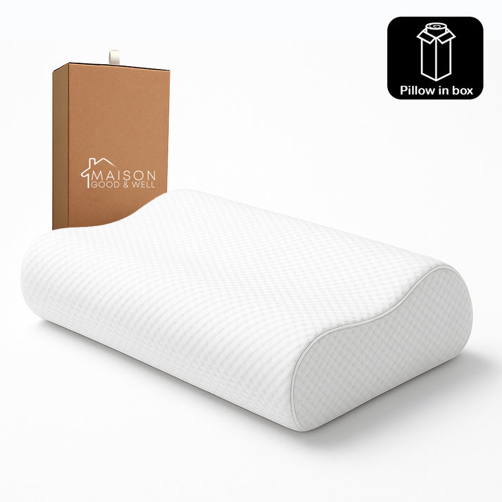 Oreiller Médical Cervical - Viscoélastique à Mémoire