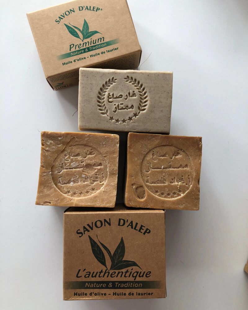 Pack découverte savons d'Alep en pain