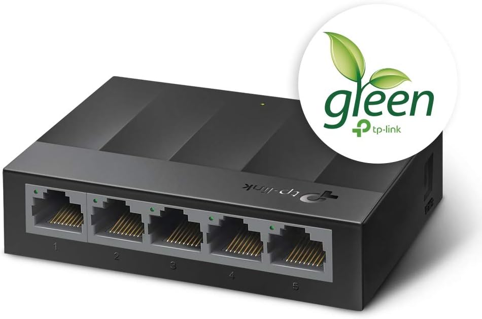 Switch Gigabit 5-port 10/100/1000 Mbps Ethernet Network Hub