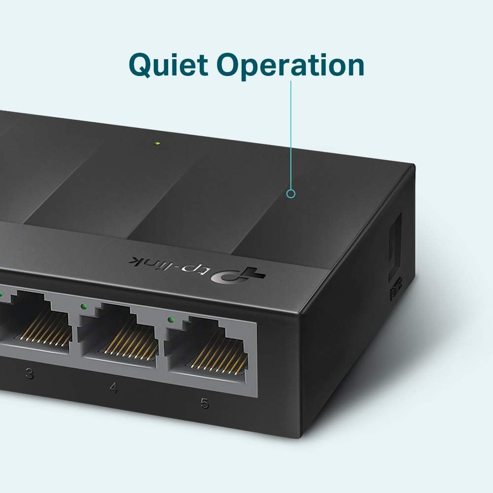 Switch Gigabit 5-port 10/100/1000 Mbps Ethernet Network Hub thumbnail 4