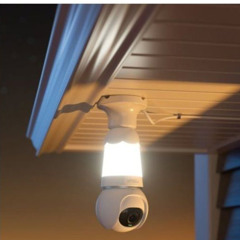 Caméra de Sécurité Ip Extérieure Bulb Cam avec Lumière 2k 2304 X 1296 Pixels Plafond E27 thumbnail 3