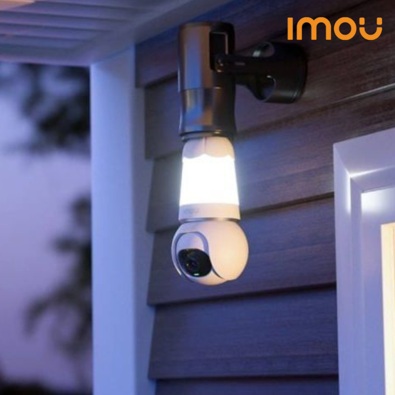 Caméra de Sécurité Ip Extérieure Bulb Cam avec Lumière 2k 2304 X 1296 Pixels Plafond E27 thumbnail 4