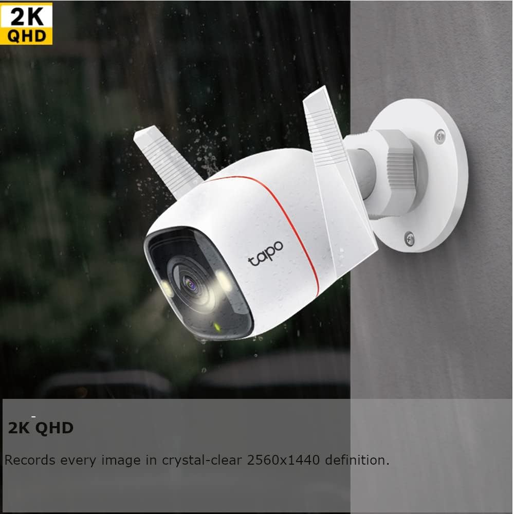 Caméra de Surveillance Wifi Couleur en Nuit Audio C320ws Outdoor thumbnail 3