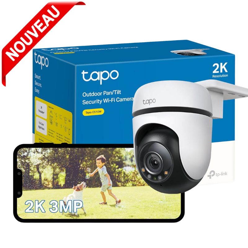 Cámara Extérieur Inteligente Outdoor Pan/tilt Security Wifi C510w thumbnail 1