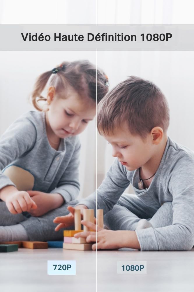 Caméra de Surveillance Wifi-micro Ip 1080p sans Fil C200c thumbnail 3