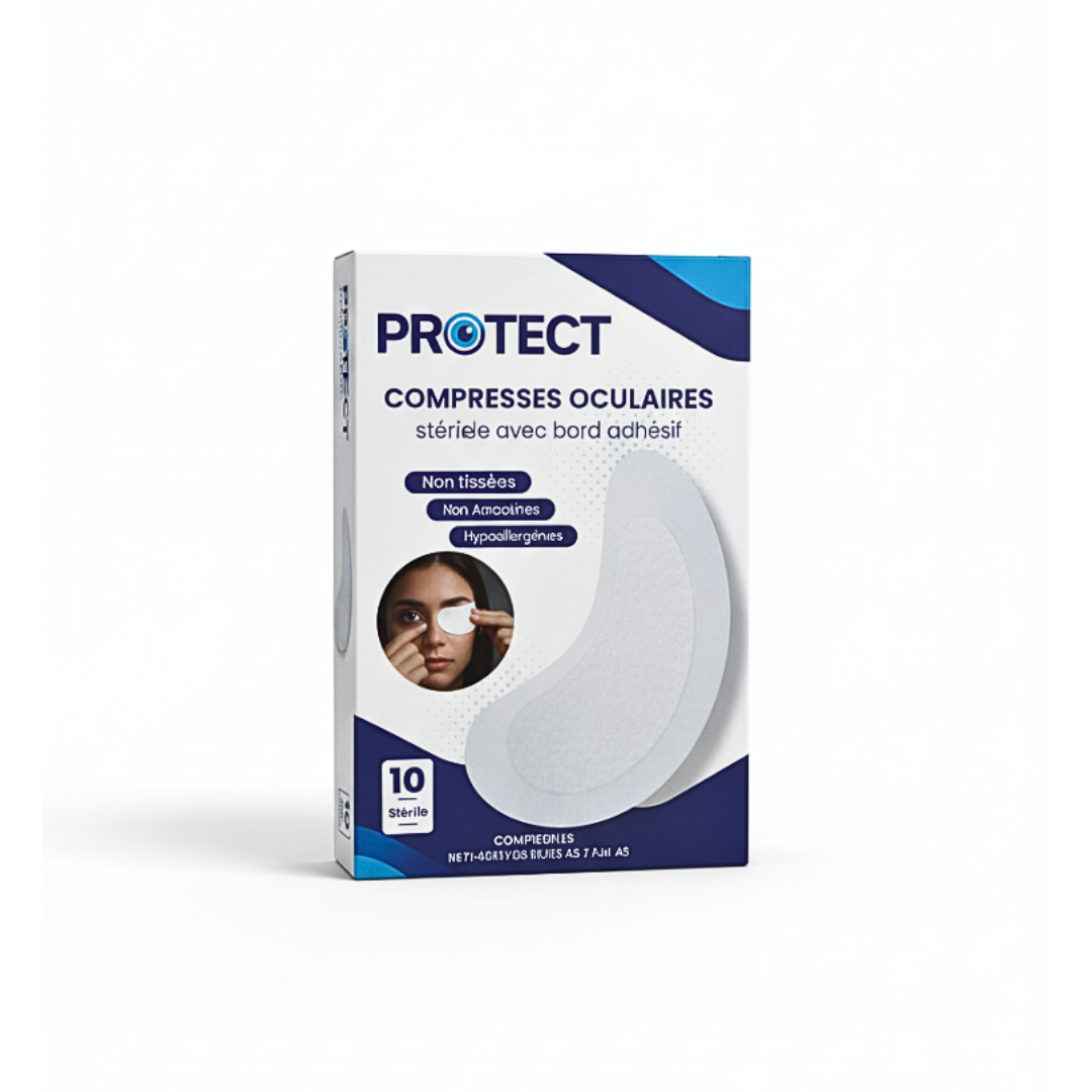 Compresses Oculaires 10 Pieces