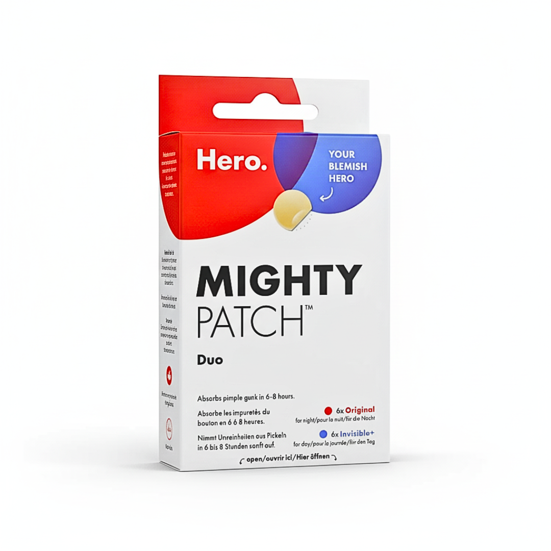 Mighty Patch Duo 12 Pieces 6 Orginal+6 Invisible