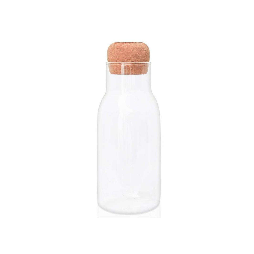 CARAF EN VERRE AVEC COUVERCLE EN BAMBOU 1200ML