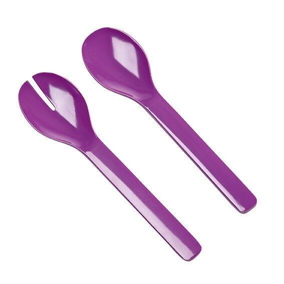 Pince a Salade 2 PCS  Melamine Mauve L 27.5cm
