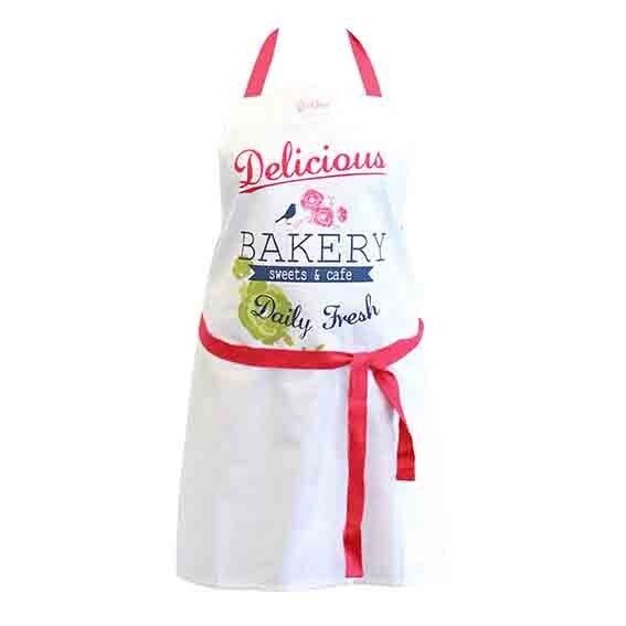 TABLIER DE CUISINE DELICIOUS BAKERY DUTCH ROSE