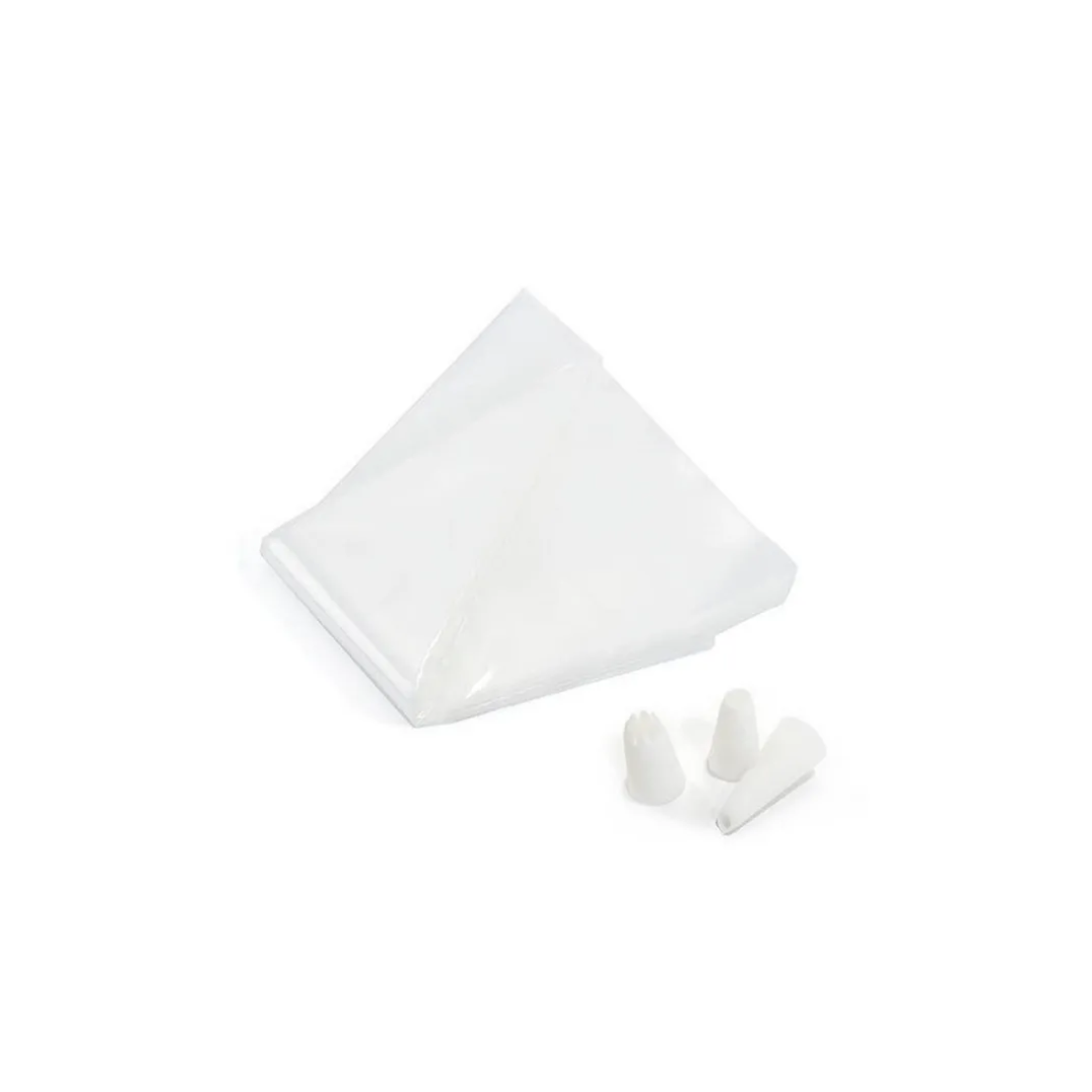 Set 8 Poches A Patisserie Avec 3 Buses