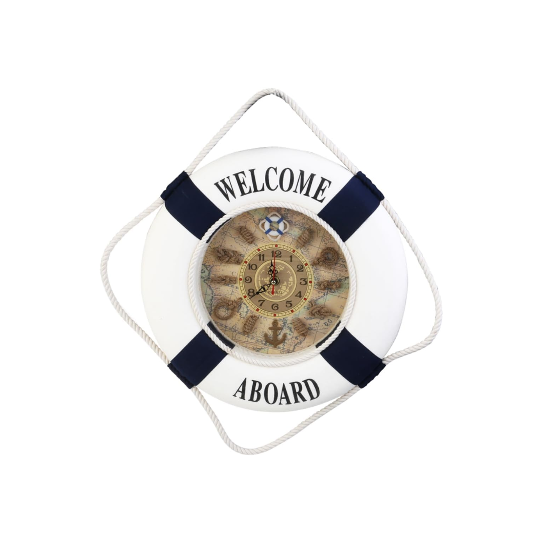 HORLOGE WELCOME ABOARD 45 CM