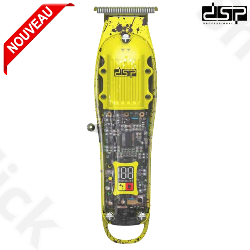 Tondeuse professionnels rechargeables DSP Conception rasage et coupe avec plusieurs tailles de lames Batterie intégrée