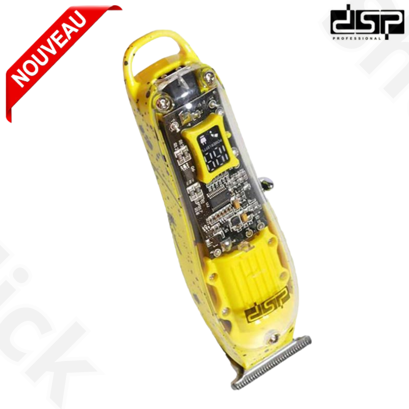 Tondeuse professionnels rechargeables DSP Conception rasage et coupe avec plusieurs tailles de lames Batterie intégrée thumbnail 3