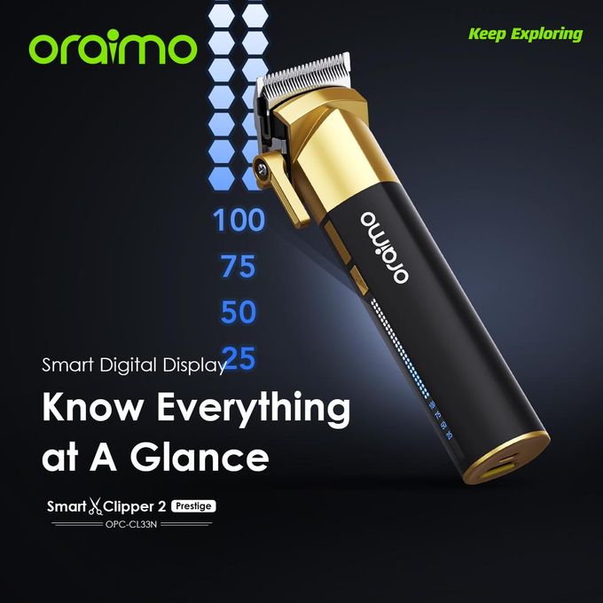 Tondeuse Professionnelle Cheveux Coupe Barbe Sans Fil Électrique Barbier  Smart Clipper 2 OPC-CL33N thumbnail 4