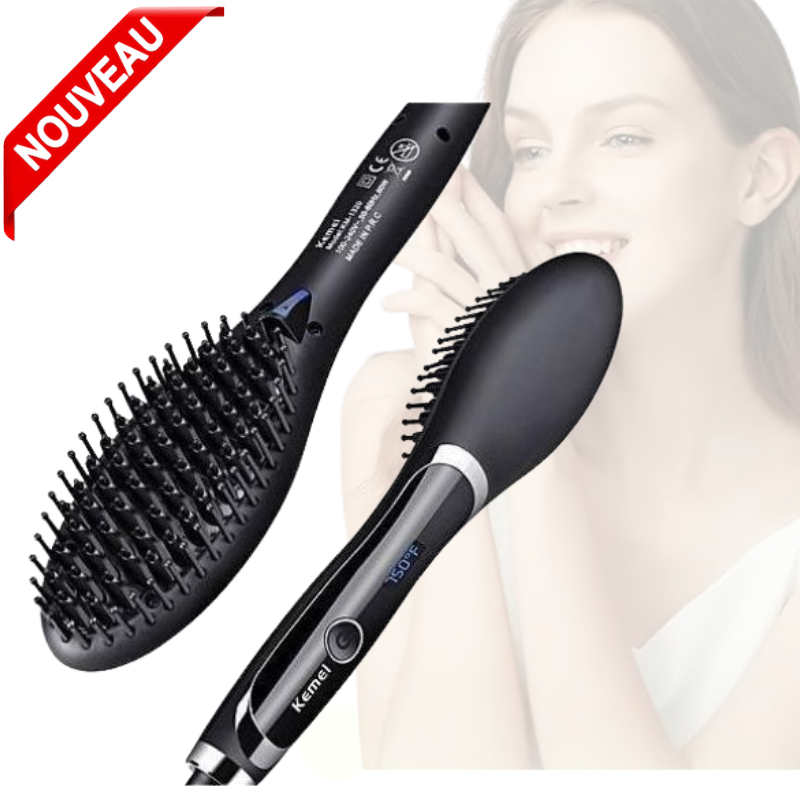 Brosse à cheveux électrique Professionnelle, Max température 750 F KM-1320 thumbnail 3