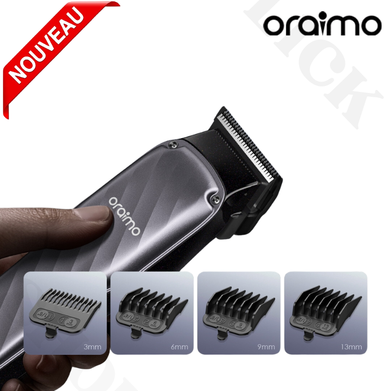 Tondeuse à cheveux professionnelle haute performance Oraimo Smart-Clipper 2C OPC-CL30C