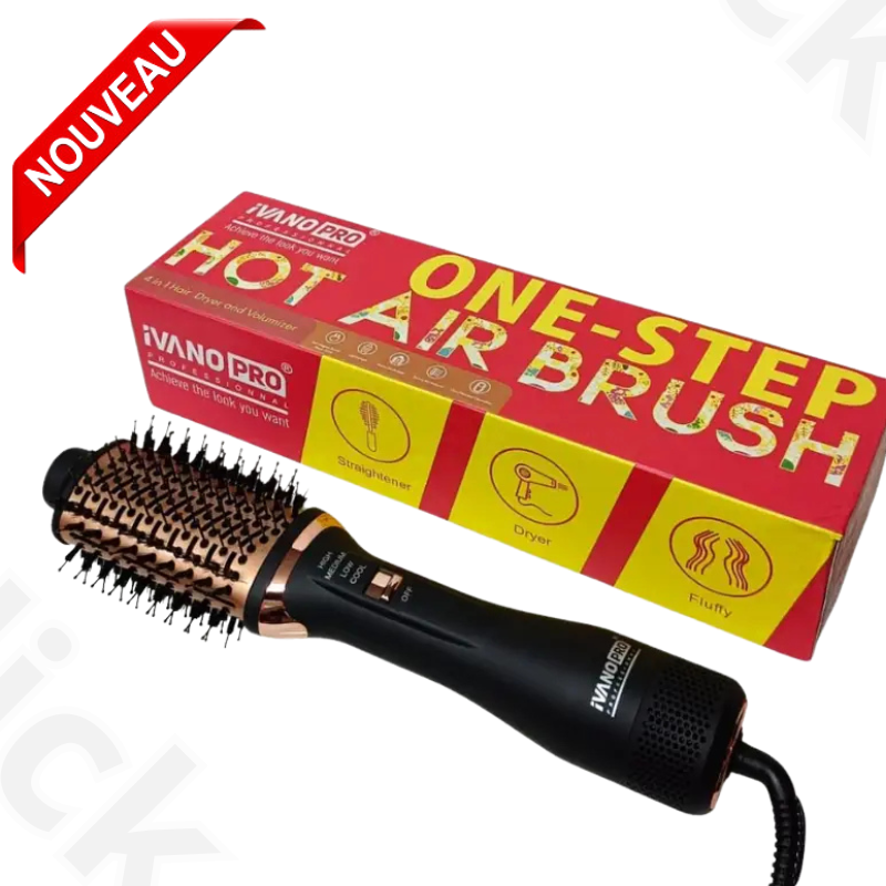 Brosse  3784Chauffante 4-en-1 Séchage, Lissage et Volume en Un Seul Geste thumbnail 4
