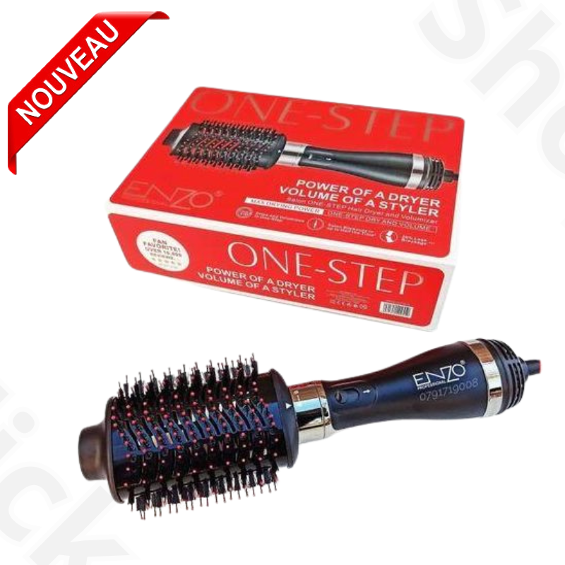 Brosse Pliable Électrique Pour Cheveux One Step En-4125 - 1200w