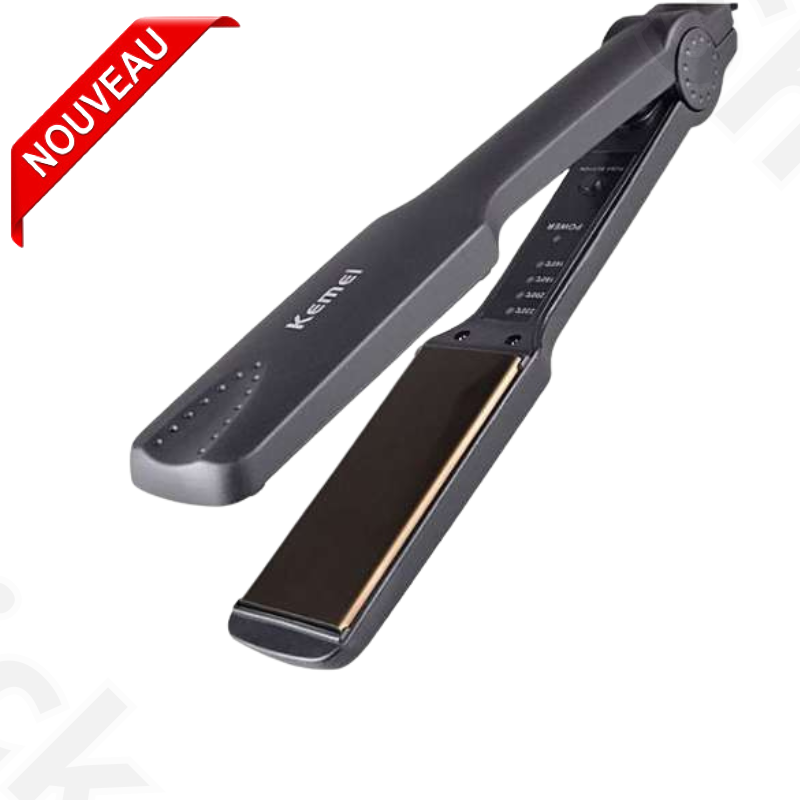 Lisseur Cheveux Céramique avec 4 niveaux de température KM-329 thumbnail 1