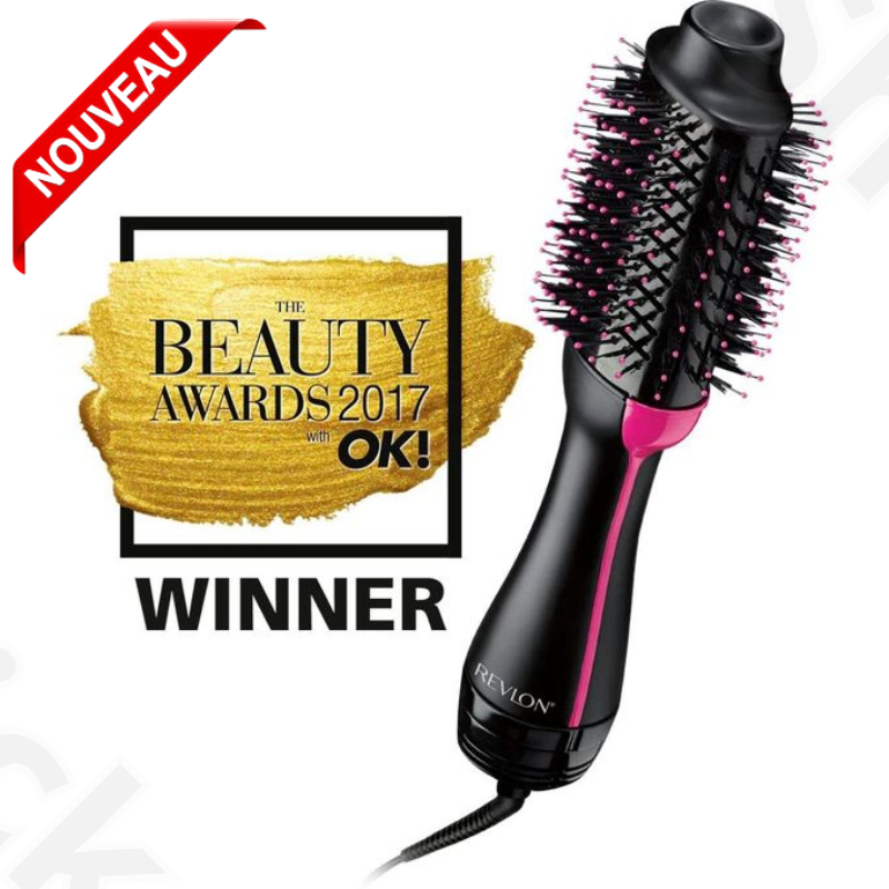 Brosse Soufflante Collection Salon One Step Sèche-Cheveux et Coiffeur Volumiser Black RVDR5222 thumbnail 3