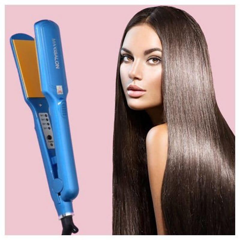Lisseur Professionnel 2 en 1 Revêtement Céramique Titane Lisseurs et Boucleurs Kératine thumbnail 4
