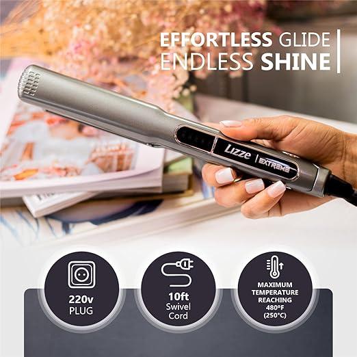 Lisseur cheveux professionnel 480 F avec plaques en titane thumbnail 3