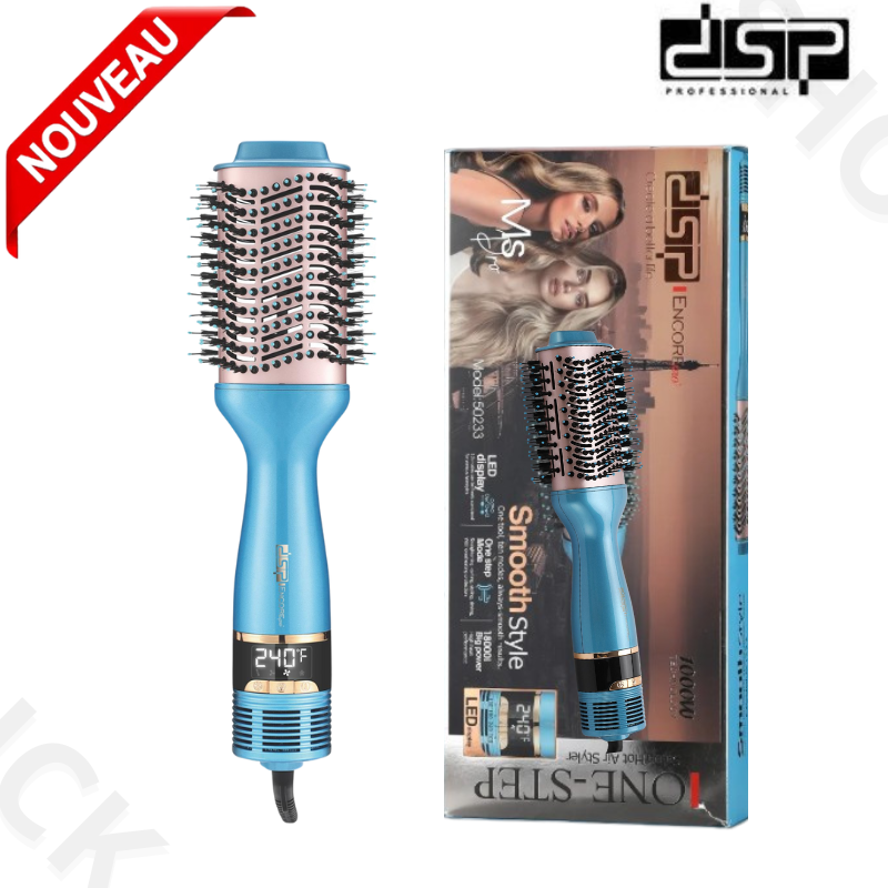 Brosse Chauffante professionnel 1000w DSP-50233 moteur à courant alternatif ménage salon de coiffure