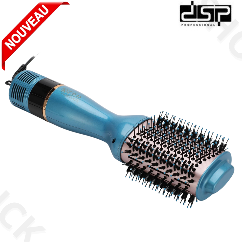 Brosse Chauffante professionnel 1000w DSP-50233 moteur à courant alternatif ménage salon de coiffure thumbnail 4