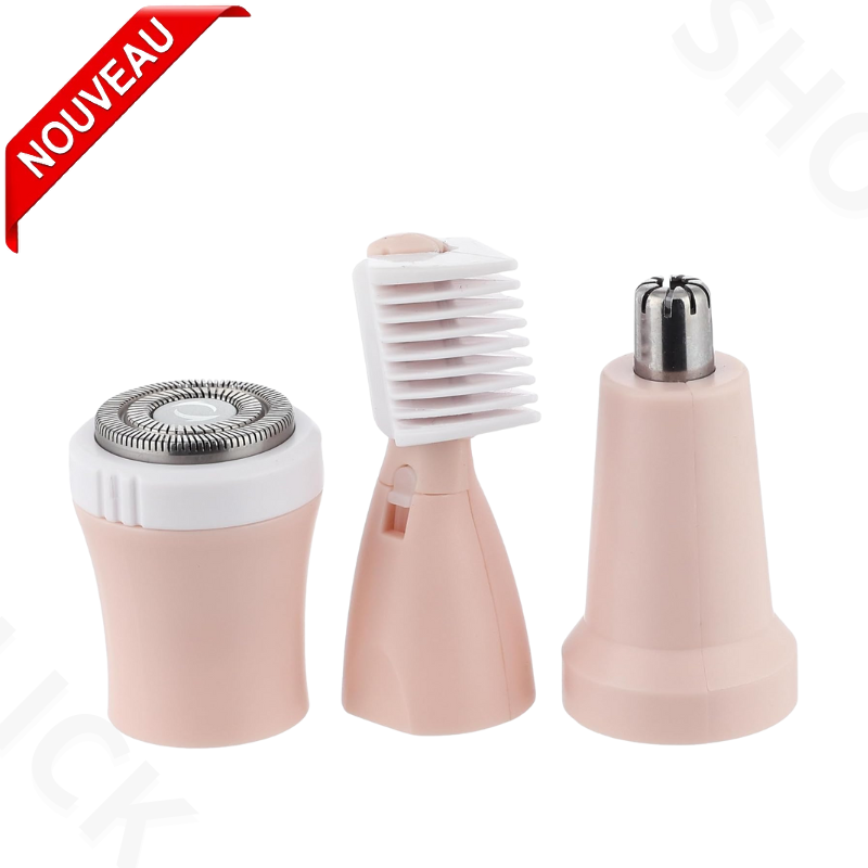 Épilateur multifonction 4en1 pour femme, utilisable sur peau sèche ou mouillée  KM-3024 thumbnail 2