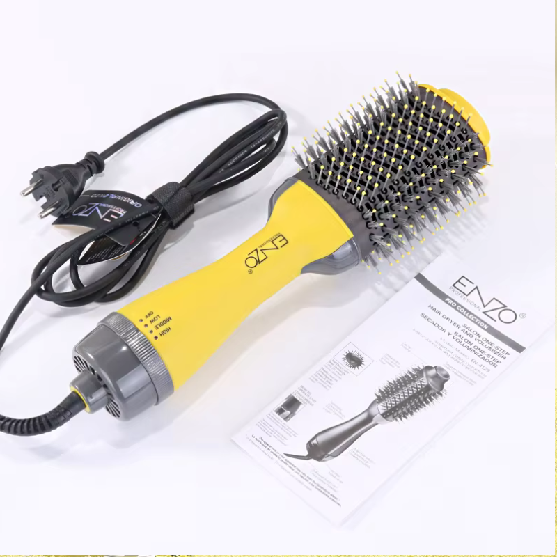 Brosse soufflante Sèche-Cheveux Lissante  3 en 1 Volumisante Rotative à Air Chaud Professionnel EN-4129 thumbnail 4