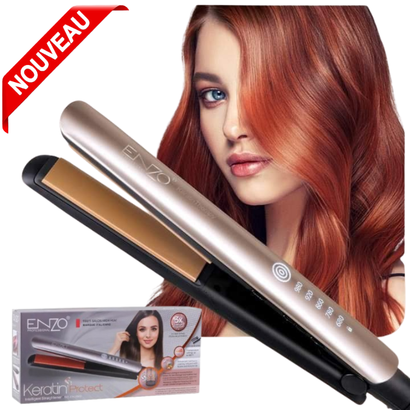 Lisseur Cheveux Soin Kératine & Huile d'Amande Protect  Fer à lisser Céramique thumbnail 1