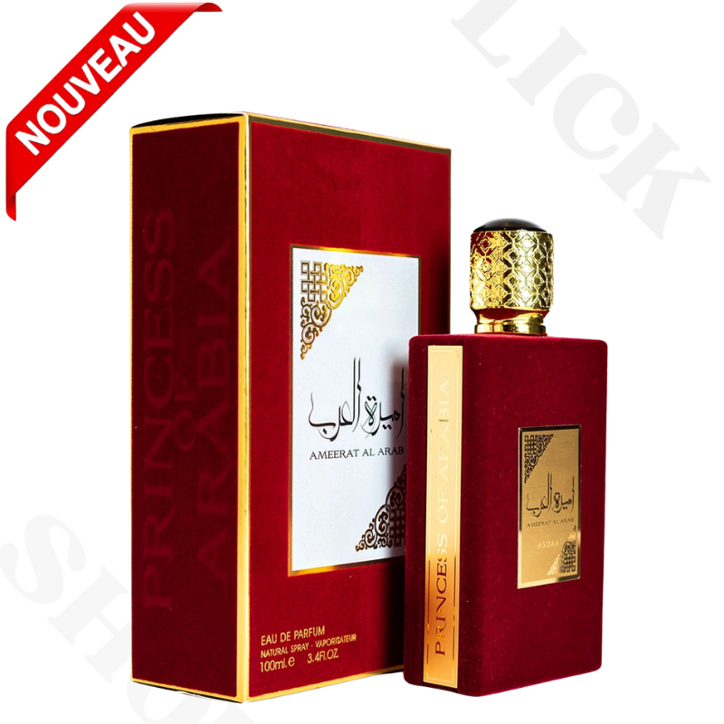 Parfum Ameerat Al Arab Princesse d'Arabie Eau de Parfum Femme Oud Oriental Musc Halal 100 ml thumbnail 3